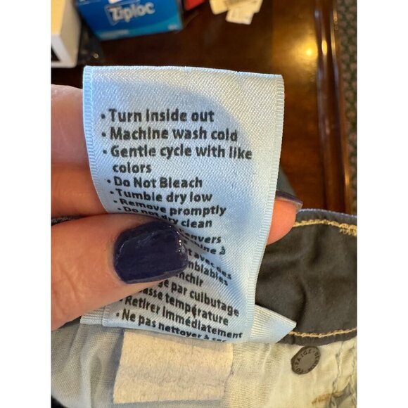 Paige Jeans Women 24 Blue Raya Medium Wash Stretch Denim Skyline Skinny - Picture 11 of 12